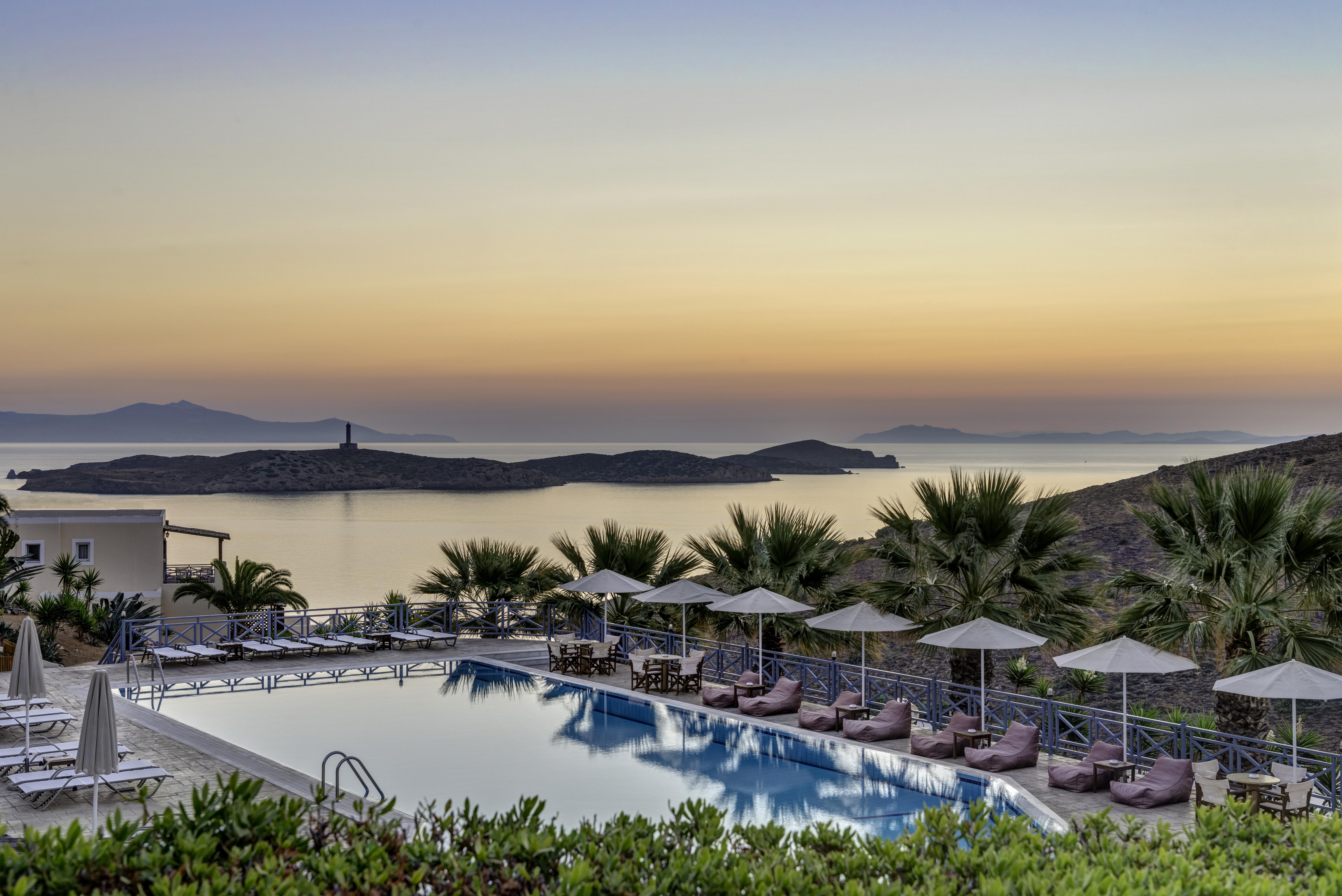 Sunrise Beach Suites Azólimnosz Kültér fotó